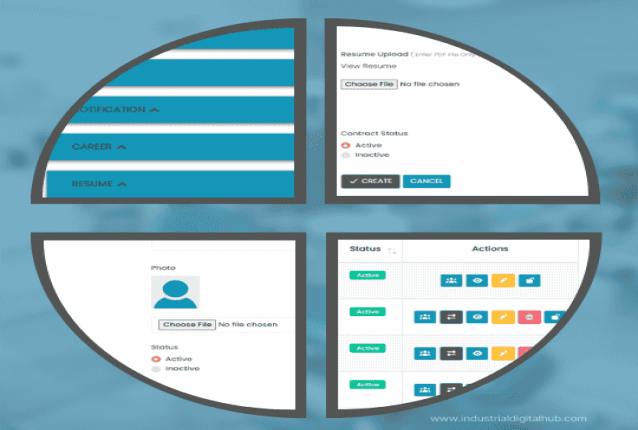 Industrial Digital Hub – Manage Employees and Roles Effectively