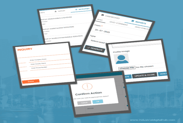 Industrial Digital Hub – Lead Follow-Up & Conversion Tools