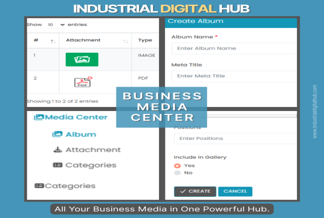 Industrial Digital Hub: Business Media Center